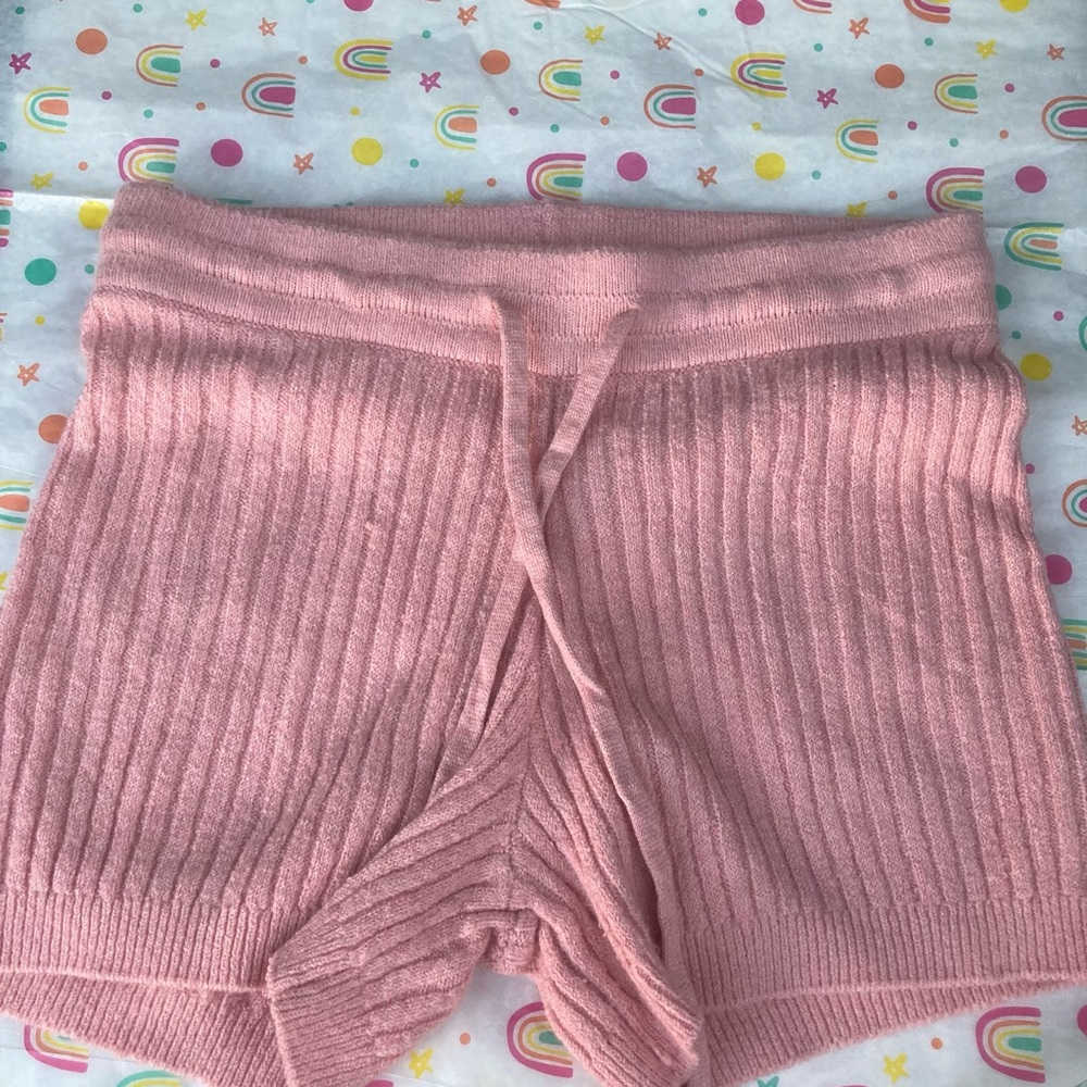 Pink shorts!